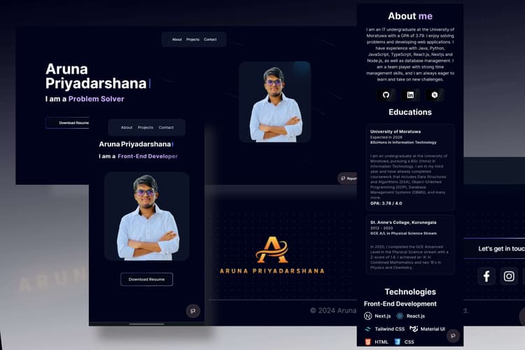 Personal Website V1