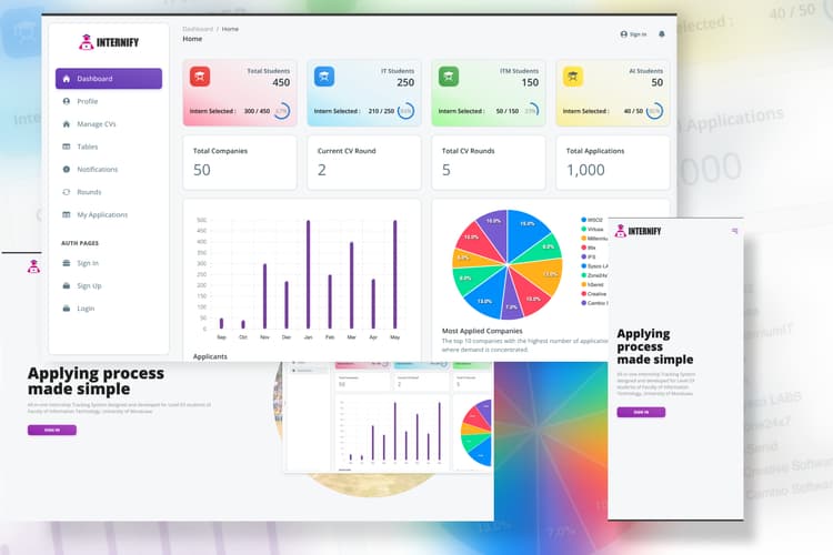 Internify - Intern Tracking System